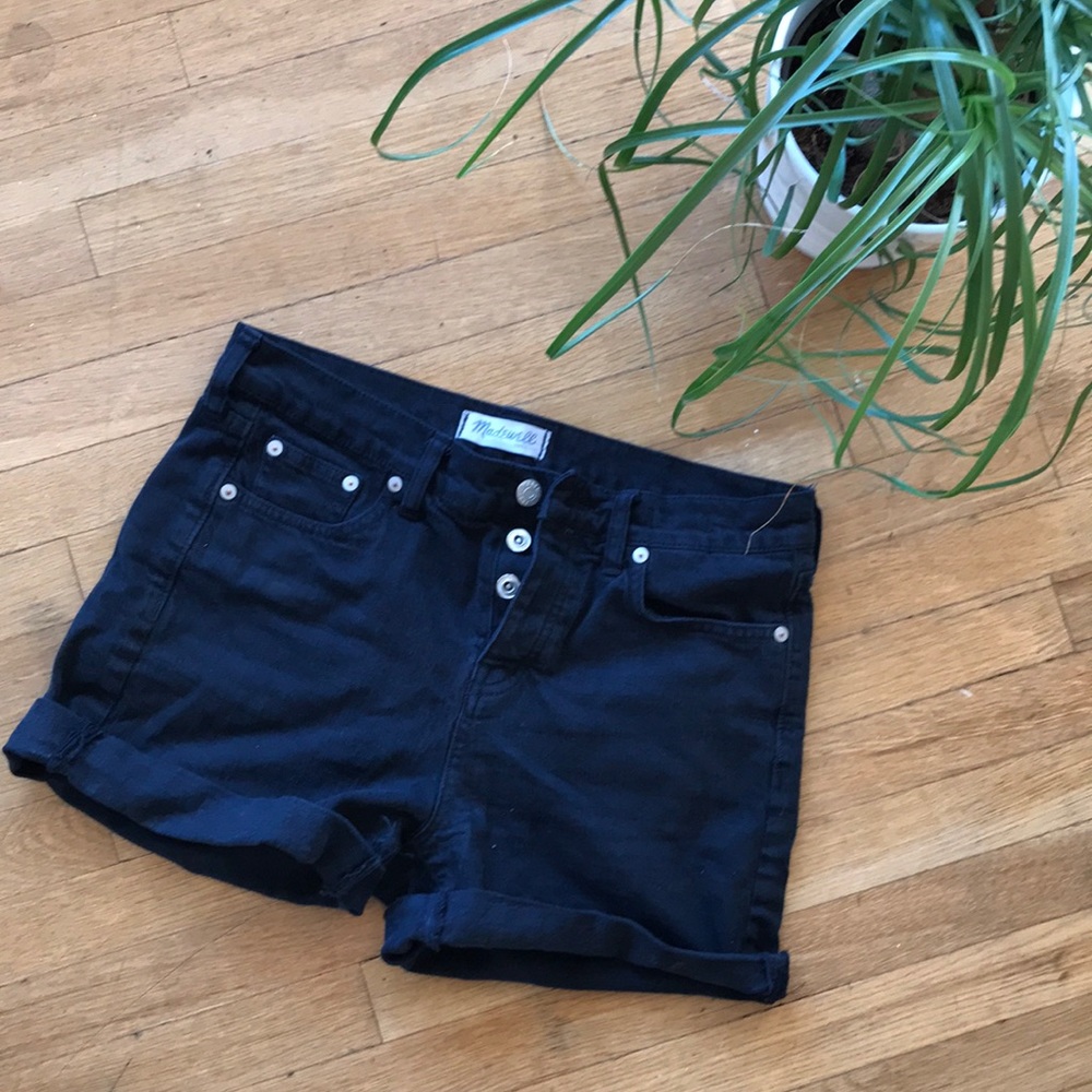 Madewell button through shorts